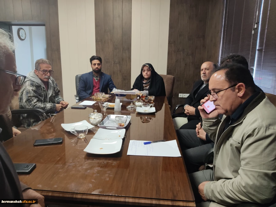 جلسه هماهنگی دانشگاه فرهنگیان و اداره کل نوسازی مدارس
 2