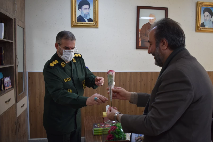 تجلیل از پاسداران سپاه نبی اکرم(ص) استان کرمانشاه به مناسبت ولادت امام حسین (ع)  6