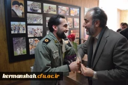 تجلیل از پاسداران سپاه نبی اکرم(ص) استان کرمانشاه به مناسبت ولادت امام حسین (ع)  3