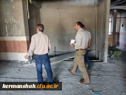 بازدید معاونت هماهنگی دانشگاه از پروژه خوابگاه 360 نفره پردیس شهید صدوقی 2