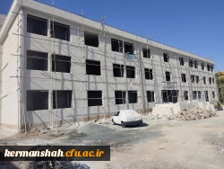 بازدید معاونت هماهنگی دانشگاه از پروژه خوابگاه 360 نفره پردیس شهید صدوقی 9