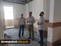 بازدید معاونت هماهنگی دانشگاه از پروژه خوابگاه 360 نفره پردیس شهید صدوقی 4
