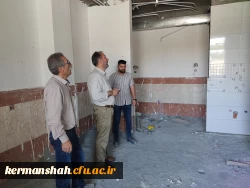 بازدید معاونت هماهنگی دانشگاه از پروژه خوابگاه 360 نفره پردیس شهید صدوقی 6