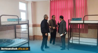 بازدید ریاست دانشگاه از پروژه خوابگاه 360 نفره معصومیه پردیس شهید صدوقی