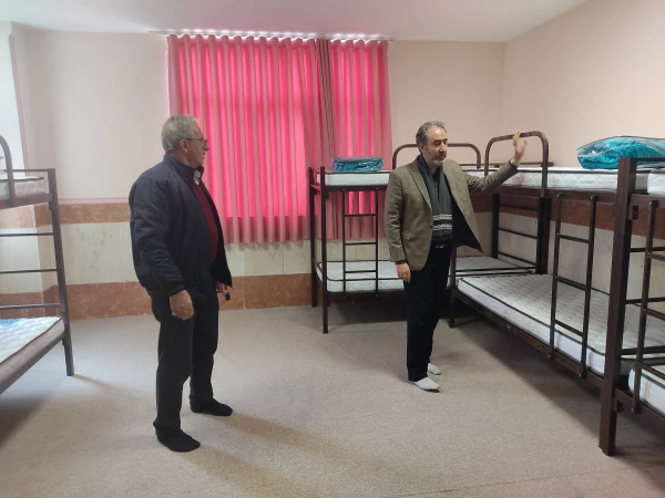 بازدید ریاست دانشگاه از پروژه خوابگاه 360 نفره معصومیه پردیس شهید صدوقی 4