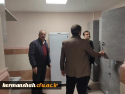 بازدید ریاست دانشگاه از پروژه خوابگاه 360 نفره معصومیه پردیس شهید صدوقی 5