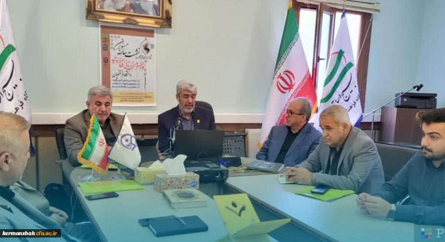 انتخاب کانون بسیج اساتید دانشگاه فرهنگیان کرمانشاه به عنوان عضو فعال نهضت استادی بسیج و برگزیده اولین جشنواره شهید مطهری 4