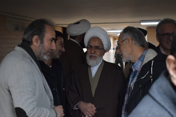 بازدید آیت الله غفوری نماینده محترم ولی فقیه و امام جمعه کرمانشاه از دانشگاه فرهنگیان 3