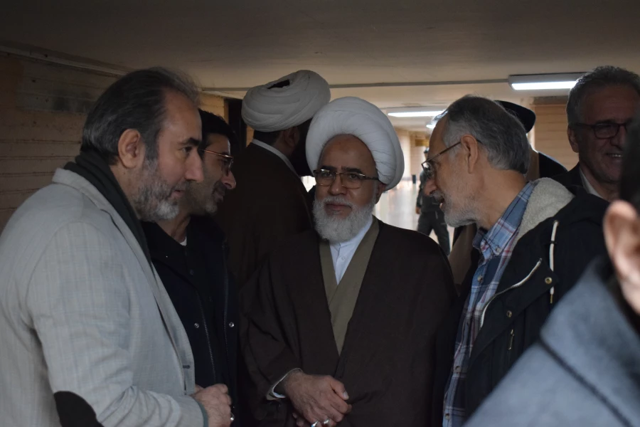 بازدید آیت الله غفوری نماینده محترم ولی فقیه و امام جمعه کرمانشاه از دانشگاه فرهنگیان 3
