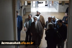 بازدید آیت الله غفوری نماینده محترم ولی فقیه و امام جمعه کرمانشاه از دانشگاه فرهنگیان 5