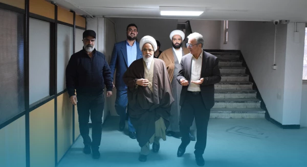 بازدید آیت الله غفوری نماینده محترم ولی فقیه و امام جمعه کرمانشاه از دانشگاه فرهنگیان 9