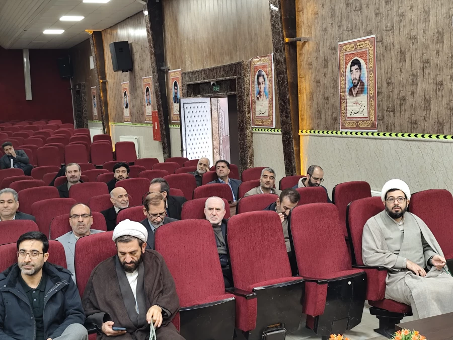 برگزاری آیین اختتامیه جشنواره «بیان نو» طرح تحول دروس معارف استان کرمانشاه 12