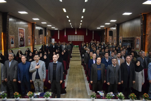 مراسم تکریم و معارفه رئیس دانشگاه فرهنگیان استان کرمانشاه 8