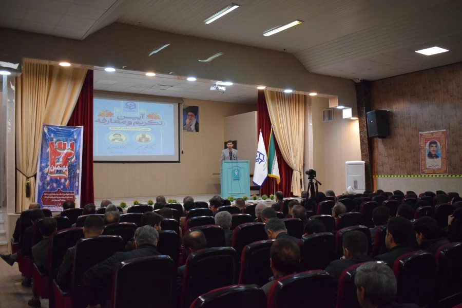 مراسم تکریم و معارفه رئیس دانشگاه فرهنگیان استان کرمانشاه 19