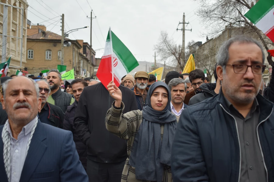 حضور پرشور جامعه دانشگاهی دانشگاه فرهنگیان کرمانشاه در راهپیمایی 22 بهمن 7