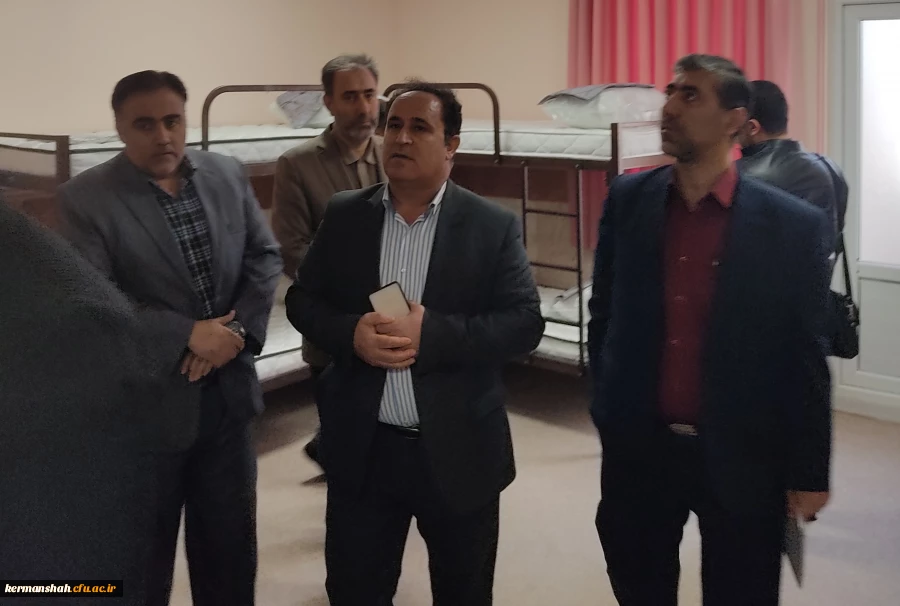 بازدید نمایندگان استاندار و هیئت همراه از دانشگاه فرهنگیان کرمانشاه 2
