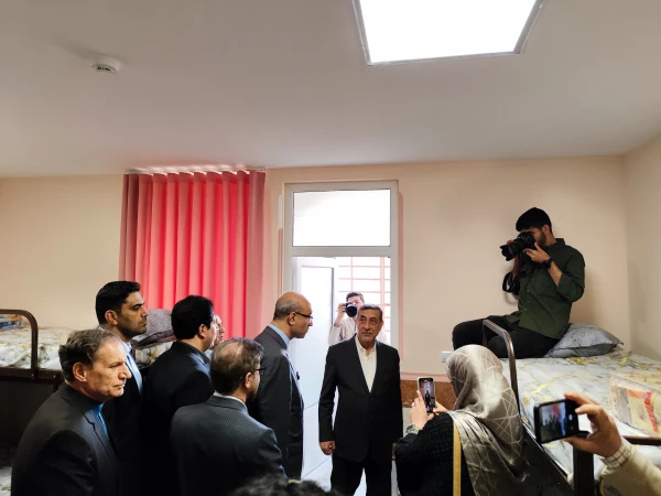 افتتاح پروژه خوابگاه 360 نفره دانشگاه فرهنگیان کرمانشاه 4