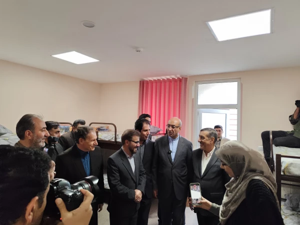 افتتاح پروژه خوابگاه 360 نفره دانشگاه فرهنگیان کرمانشاه 5
