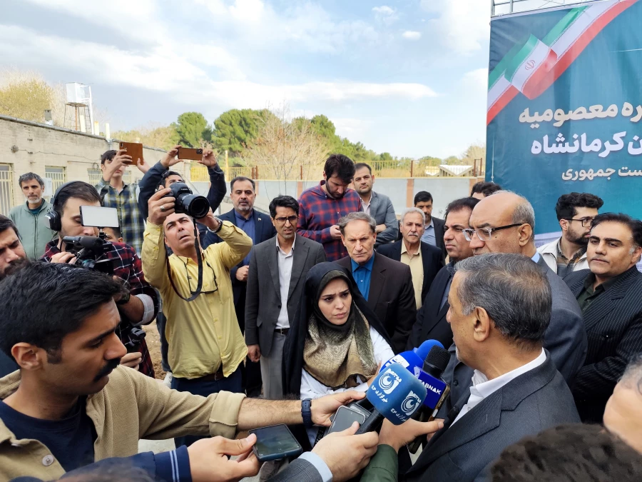 افتتاح پروژه خوابگاه 360 نفره دانشگاه فرهنگیان کرمانشاه 8