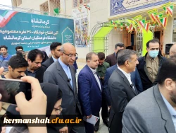 افتتاح پروژه خوابگاه 360 نفره دانشگاه فرهنگیان کرمانشاه 9