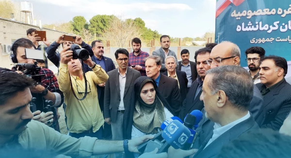 افتتاح پروژه خوابگاه 360 نفره دانشگاه فرهنگیان کرمانشاه 13