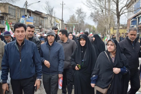 حضور باشکوه جامعهٔ دانشگاهی دانشگاه فرهنگیان کرمانشاه در راهپیمایی روز جهانی قدس 7