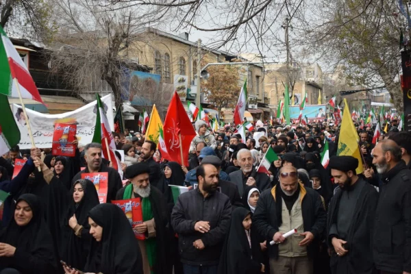 حضور باشکوه جامعهٔ دانشگاهی دانشگاه فرهنگیان کرمانشاه در راهپیمایی روز جهانی قدس 8