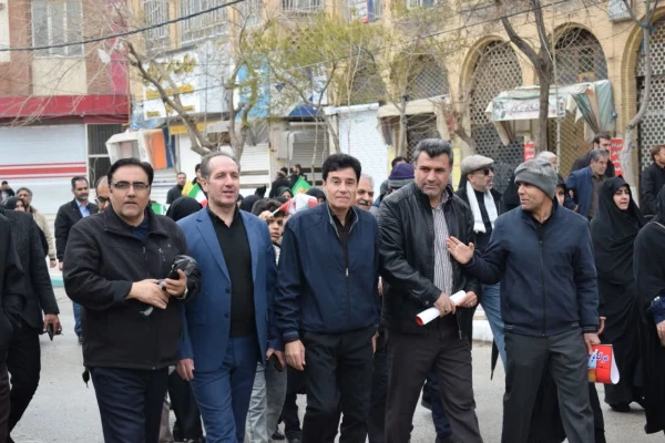 حضور باشکوه جامعهٔ دانشگاهی دانشگاه فرهنگیان کرمانشاه در راهپیمایی روز جهانی قدس 9