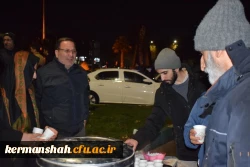 بازدید ریاست دانشگاه از موکب خدماتی و ایستگاه صلواتی دانشگاه فرهنگیان استان کرمانشاه 27