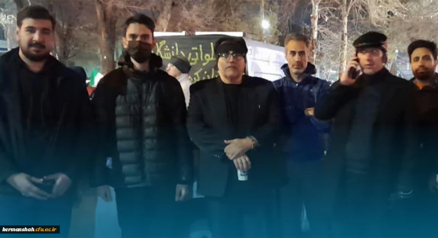 بازدید ریاست دانشگاه از موکب خدماتی و ایستگاه صلواتی دانشگاه فرهنگیان استان کرمانشاه 2