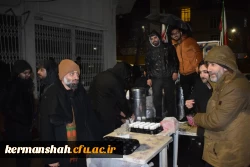 بازدید ریاست دانشگاه از موکب خدماتی و ایستگاه صلواتی دانشگاه فرهنگیان استان کرمانشاه 4