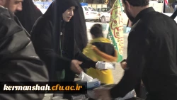 بازدید ریاست دانشگاه از موکب خدماتی و ایستگاه صلواتی دانشگاه فرهنگیان استان کرمانشاه 9