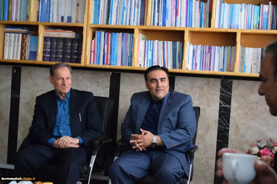 دیدار ریاست دانشگاه با مدیر کل آموزش و پرورش استان کرمانشاه 2