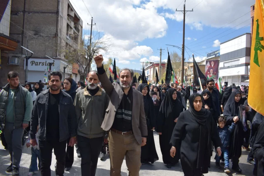حضور باشکوه جامعهٔ دانشگاهی دانشگاه فرهنگیان کرمانشاه در مراسم اربعین شهادت امام و رهبر شهید انقلاب اسلامی
 8