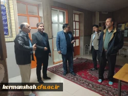 ارزیابی میدانی رئیس دانشگاه فرهنگیان کرمانشاه از وضعیت خوابگاه های دانشجویی 4