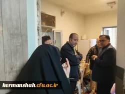 ارزیابی میدانی رئیس دانشگاه فرهنگیان کرمانشاه از وضعیت خوابگاه های دانشجویی 5