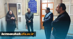 ارزیابی میدانی رئیس دانشگاه فرهنگیان کرمانشاه از وضعیت خوابگاه های دانشجویی 2