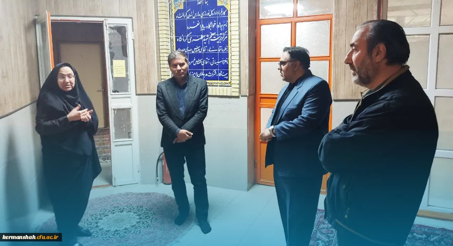 ارزیابی میدانی رئیس دانشگاه فرهنگیان کرمانشاه از وضعیت خوابگاه های دانشجویی 2