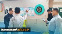 برگزاری مسابقات دارت به مناسبت هفته بسیج ویژه اساتید و کارکنان  دانشگاه فرهنگیان کرمانشاه  2