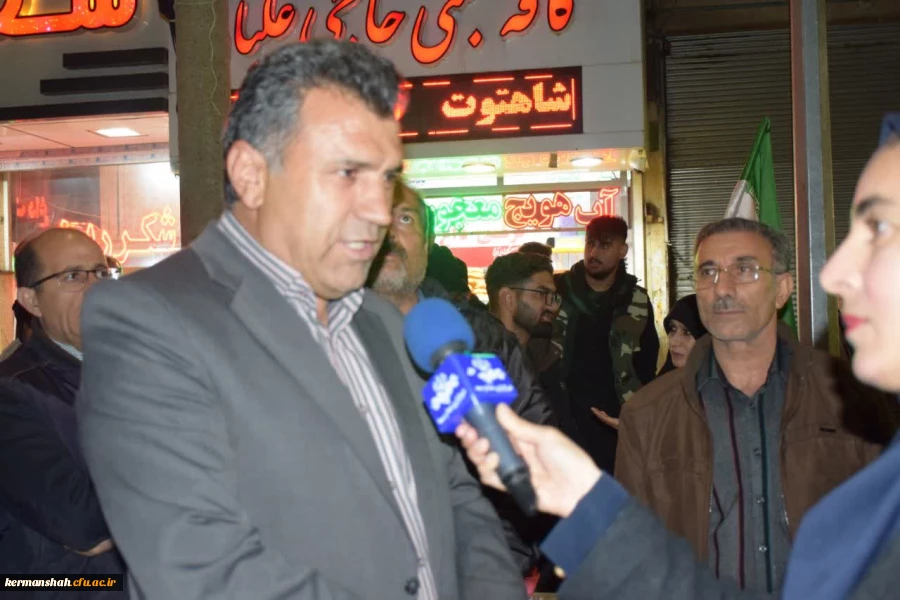 تشریح برنامه های دانشگاه فرهنگیان استان کرمانشاه در سال ۱۴۰۵/فعالیت ۵۰ شبۀ موکب شهدای دانشجو معلم در مسیر راهپیمایی «نحن و منتقمون» 2