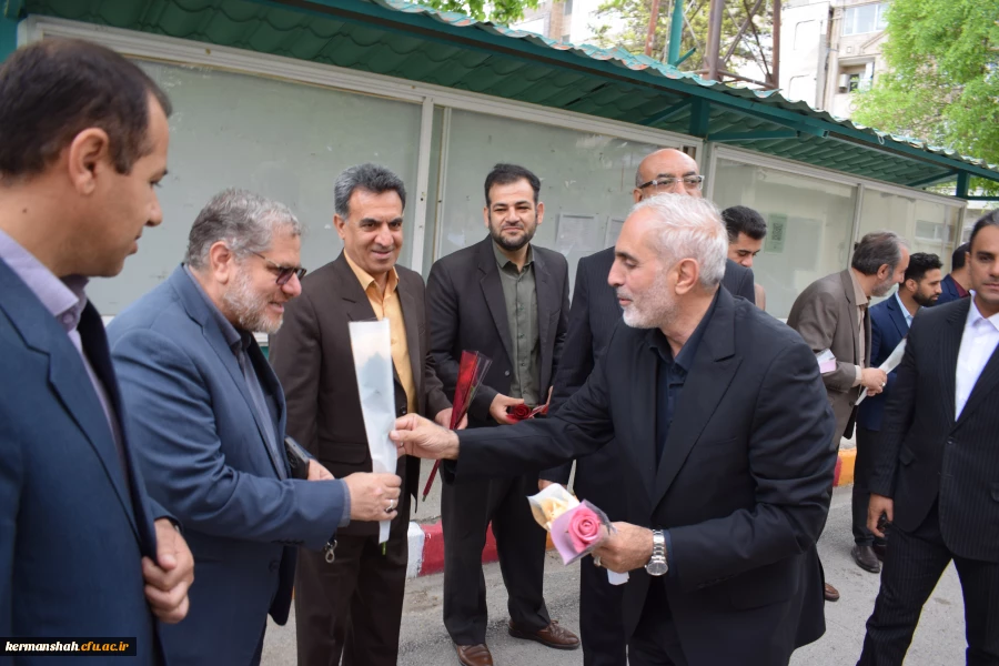 تجلیل استاندار کرمانشاه از اساتید و دانشجو-معلمان در دانشگاه فرهنگیان 6