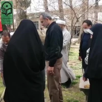 مراسم درختکاری به یاد شهدای دانشجو معلم مرکز 8